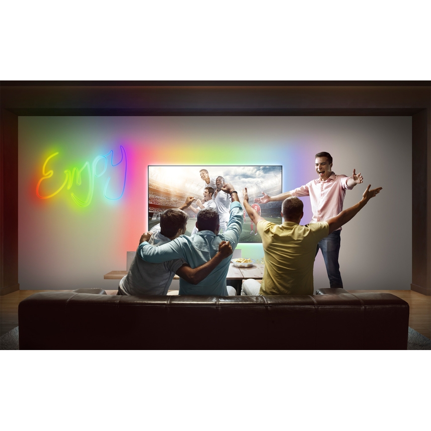 Osram - LED RGB димируема външна LED лента SMART+ MAGIC 3m LED/15W/230V IP44 Wi-Fi+ дистанционно управление