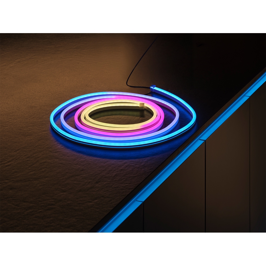 Osram - LED RGB димируема външна LED лента SMART+ MAGIC 3m LED/15W/230V IP44 Wi-Fi+ дистанционно управление