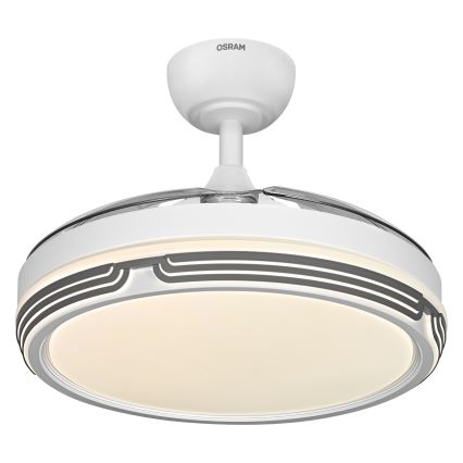 Osram - LED димируемо таванно осветително тяло с вентилатор LEVECHE LED/36W/230V 3000/4000/6500K + дистанционно управление