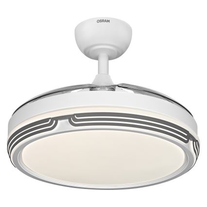 Osram - LED димируемо таванно осветително тяло с вентилатор LEVECHE LED/36W/230V 3000/4000/6500K + дистанционно управление