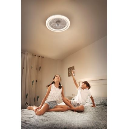 Osram - LED димируема таванна лампа с вентилатор SOLANO LED/26W/230V 3000/4000/6500K + дистанционно управление