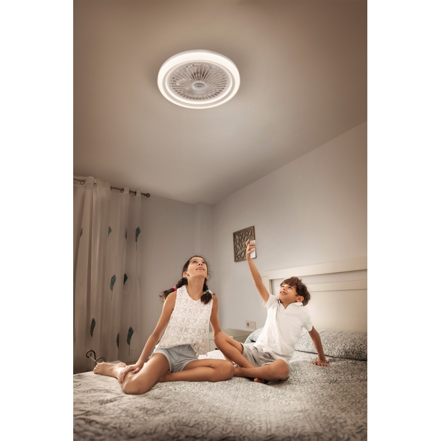 Osram - LED димируема таванна лампа с вентилатор SOLANO LED/26W/230V 3000/4000/6500K + дистанционно управление