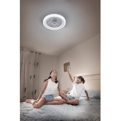 Osram - LED димируема таванна лампа с вентилатор SOLANO LED/26W/230V 3000/4000/6500K + дистанционно управление
