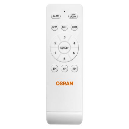 Osram - LED димируема таванна лампа с вентилатор SOLANO LED/26W/230V 3000/4000/6500K + дистанционно управление