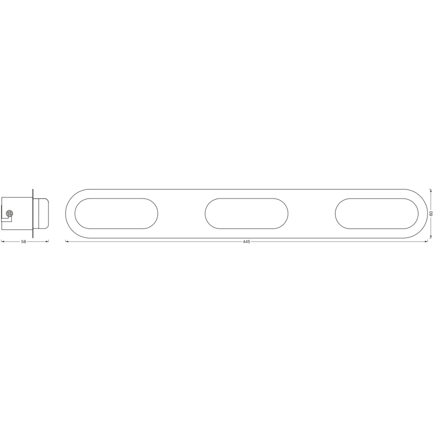 Osram - LED димируемо стенно осветително тяло за баня SMART+ DUPLO LED/20W/230V 3000-6500K IP44 Wi-Fi