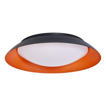 Osram - Димируемо LED таванно осветително тяло ORBIS PLATE LED/45W/230V Ø 48 см, оранжево/черно