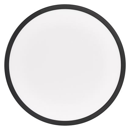 Osram - LED таванно осветително тяло ORBIS ULTRA SLIM с възможност за димиране LED/22W/230V 3000K Ø 40 см, черно