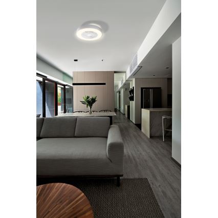 Osram - Димируема LED таванна лампа с вентилатор SMART+ LED/78W/230V 3000-6500K Wi-Fi + дистанционно управление