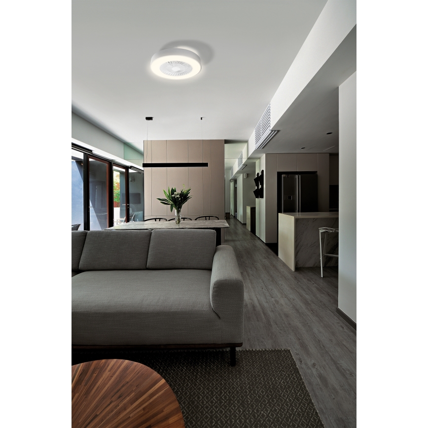 Osram - Димируема LED таванна лампа с вентилатор SMART+ LED/78W/230V 3000-6500K Wi-Fi + дистанционно управление