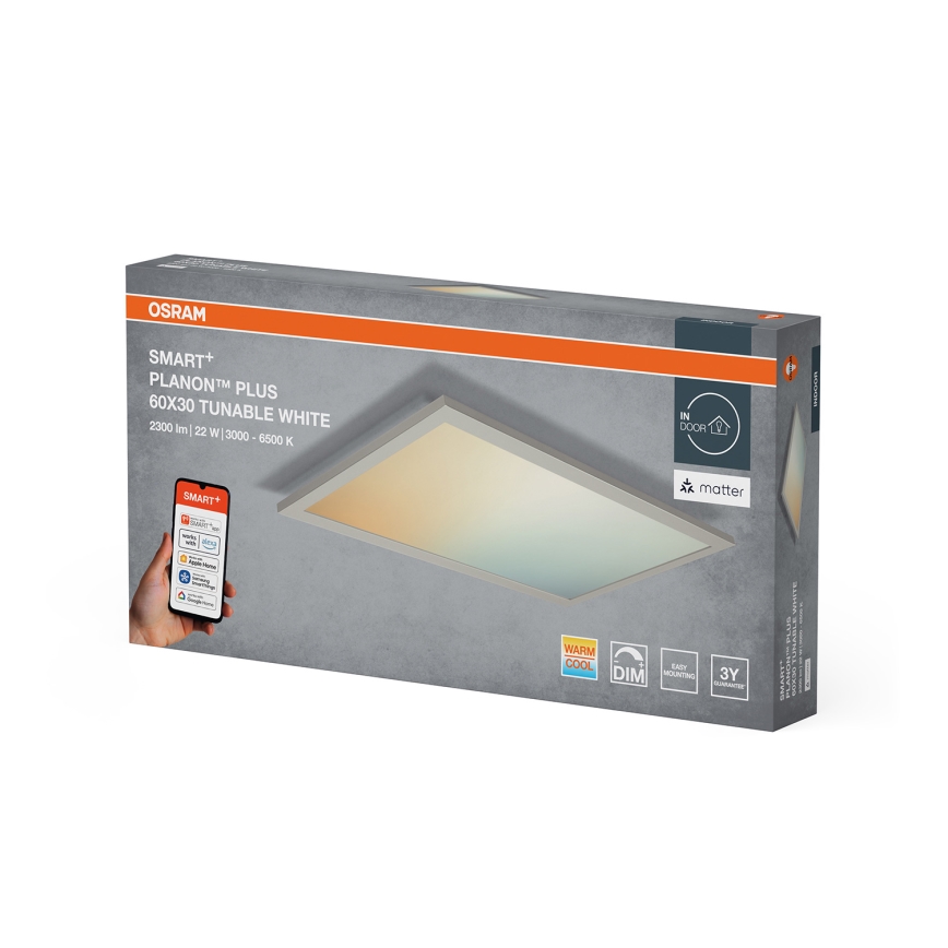 Osram - Димируем плафон SMART+ PLANON LED/22W/230V 60x30 cm 3000-6500K Wi-Fi