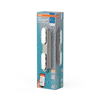 Osram - LED Димируемо стенно осветително тяло за баня SMART+ DUPLO LED/15W/230V 3000-6500K IP44 Wi-Fi