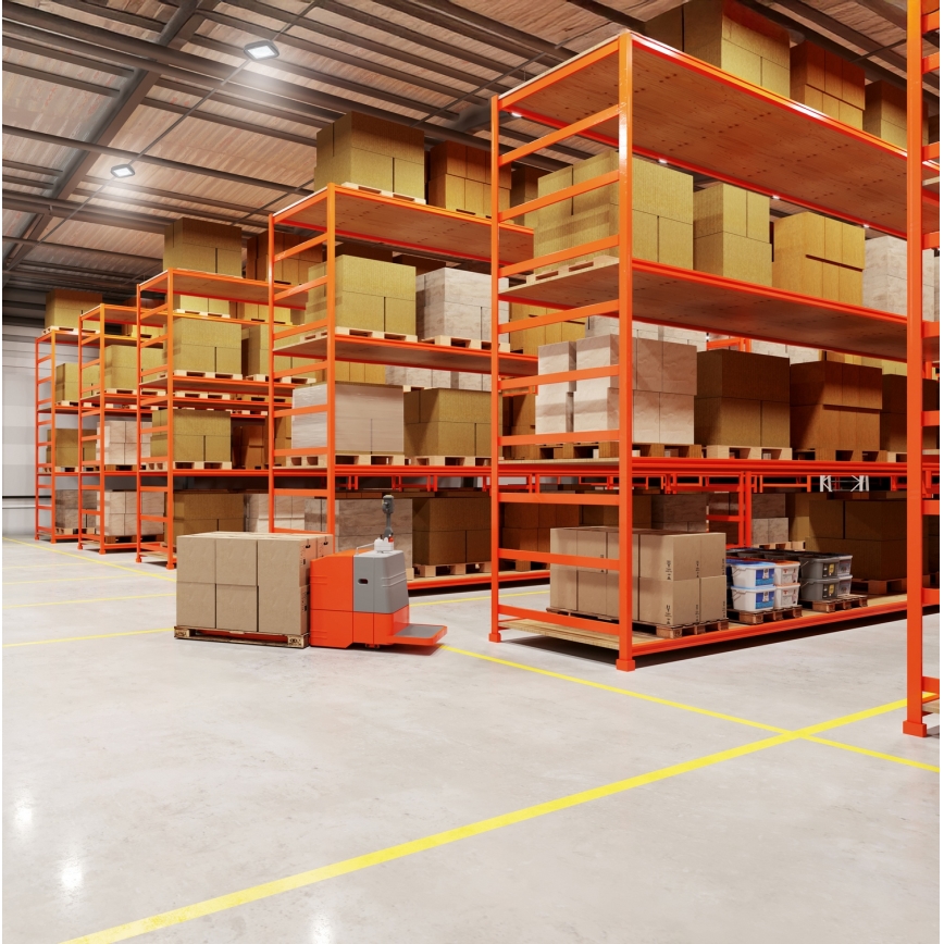 Osram - Индустриално таванно LED осветително тяло HIGHBAY LED/80W/230V 6500K 23x23 cm IP65