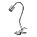 Osram - Лампа с щипка CLIP TUBE FLEX 1xGU10/5W/230V матов хром