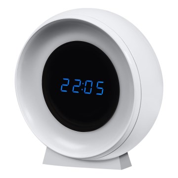 Osram - LED цифров часовник с подсветка NIGHTLUX LED/0,3W/5V 1000mAh 3000/4000/6500K бял