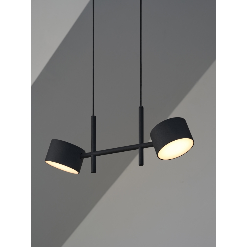 Osram - димируем LED полилей на кабел DECOR KYOTO 2xLED/10W/230V CRI 90 черен