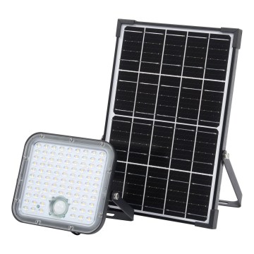 Osram - LED димируем соларен прожектор с сензор ENDURA LED/30W/6,4V 4000K IP65 черен + дистанционно управление