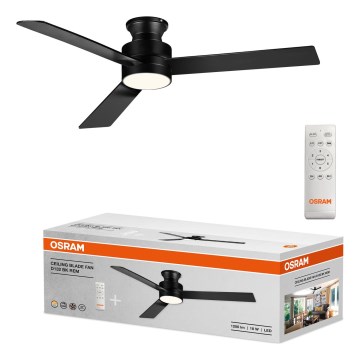 Osram - LED димируем таванен вентилатор BLADE LED/18W/230V 3000/4000/6000K + дистанционно управление