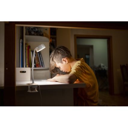 Osram - димируема LED настолна лампа с щипка OFFICE LINE LED/4,8W/230V 3000/4000/6500K бяла