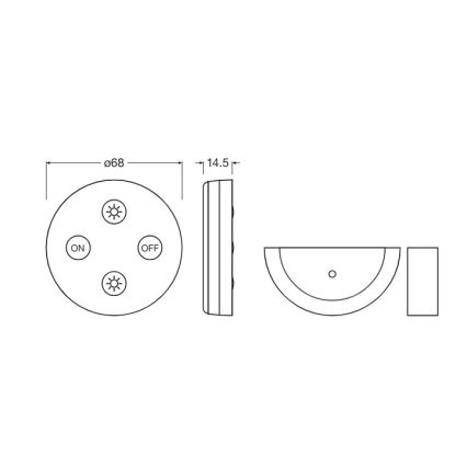 Osram - LED димируема лента FLEX ACOUSTIC 2,6m LED/29W/230V + дистанционно управление