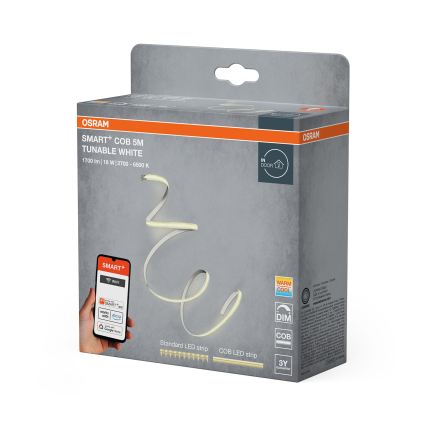Osram - LED димируема лента SMART+ COB 5 m LED/18W/230V 2700-6500K Wi-Fi