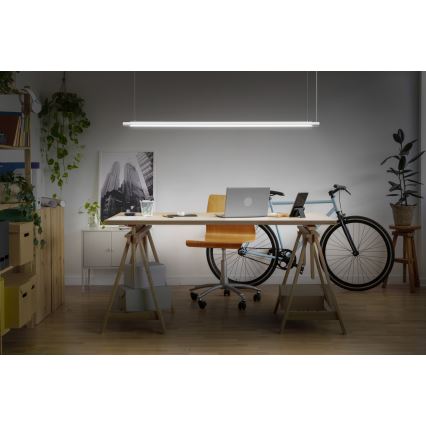 Osram - LED димируем полилей на кабел OFFICE LINE LED/40W/230V 4000K 120 cm бял