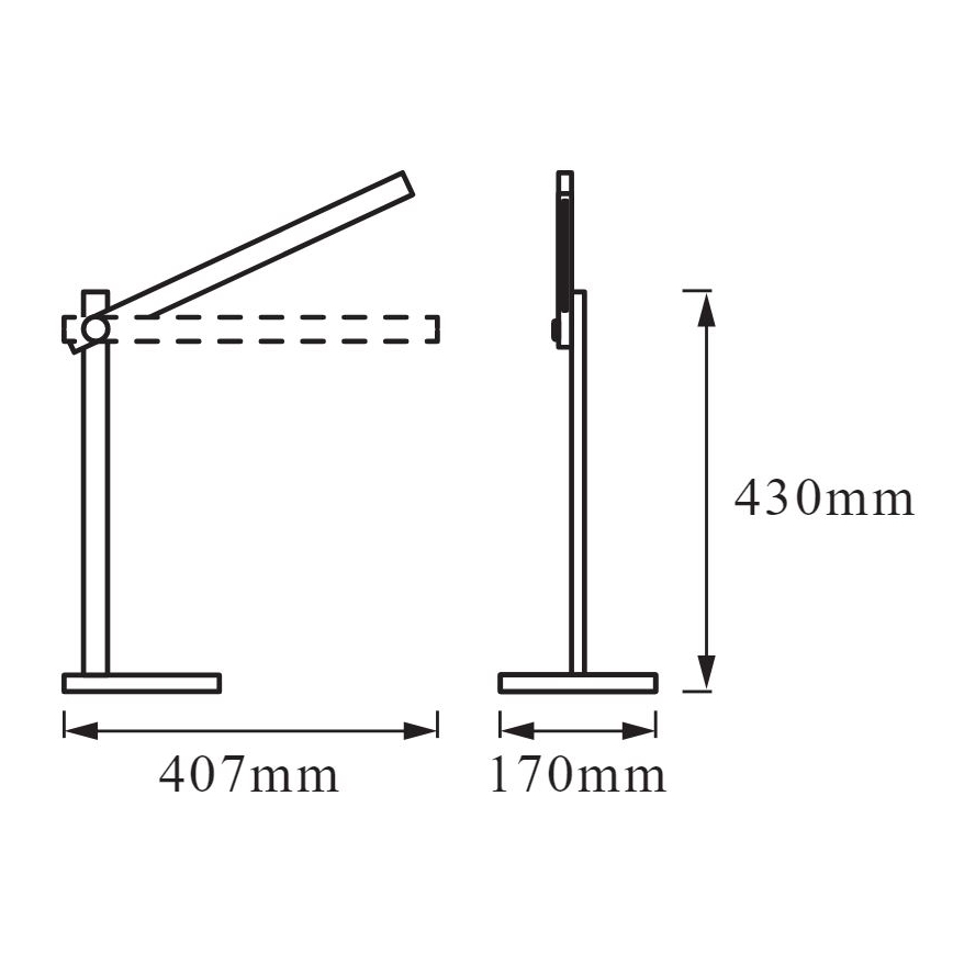 Osram - LED димируема настолна лампа PANAN LED/7W/230V