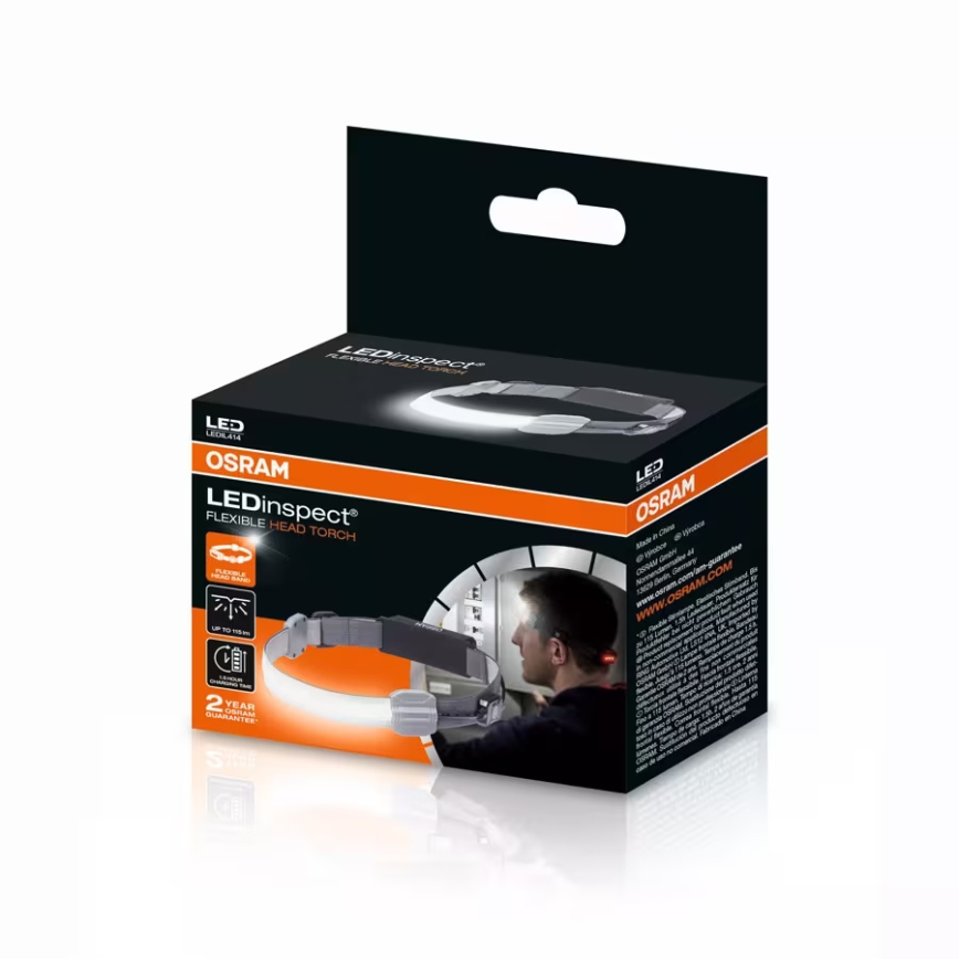 Osram - LED димируема презареждаема челна лампа LEDINSPECT LED/3W/3,7V IP42 1000 mAh