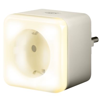 Osram - LED димируем контакт с вградено осветление SCHUKO SMART+ NIGHTLIGHT 3680W/230V Wi-Fi