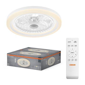 Osram - LED димируема таванна лампа с вентилатор SOLANO LED/26W/230V 3000/4000/6500K + дистанционно управление