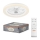Osram - LED димируема таванна лампа с вентилатор SOLANO LED/26W/230V 3000/4000/6500K + дистанционно управление