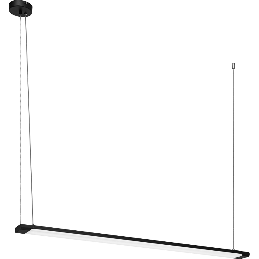 Osram - LED димируема висяща лампа на кабел OFFICE LINE LED/40W/230V 4000K 120 cm черна