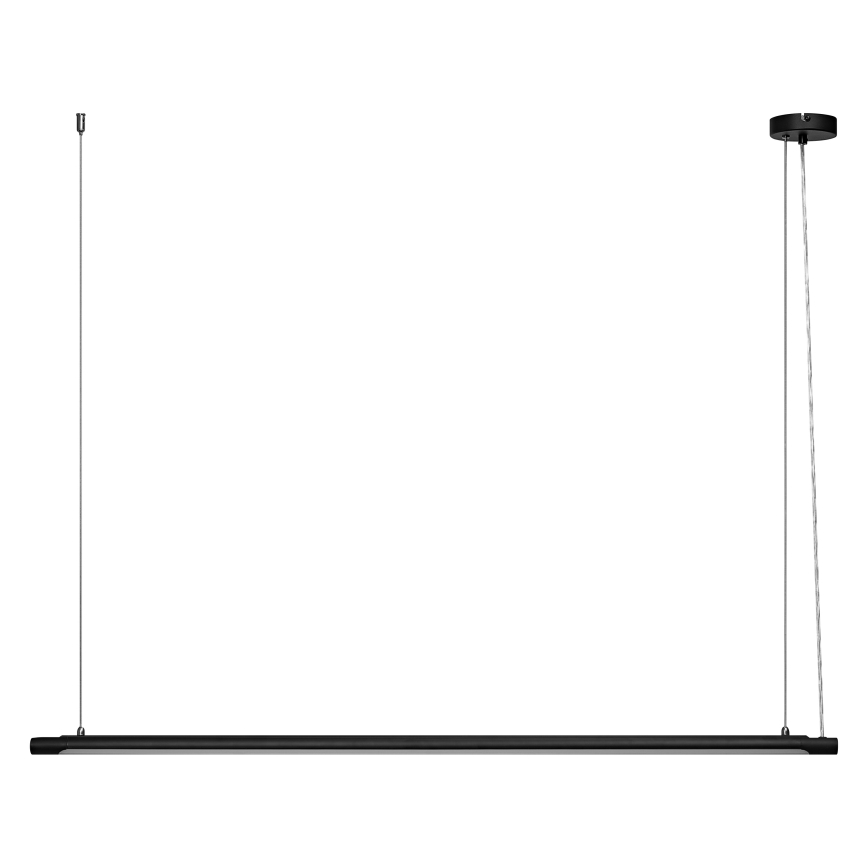 Osram - LED димируема висяща лампа на кабел OFFICE LINE LED/40W/230V 4000K 120 cm черна