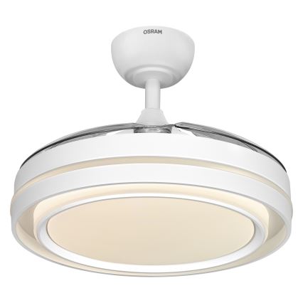 Osram - LED димируемо таванно осветително тяло с вентилатор PONIENTE LED/36W/230V 3000/4000/6500K + дистанционно управление