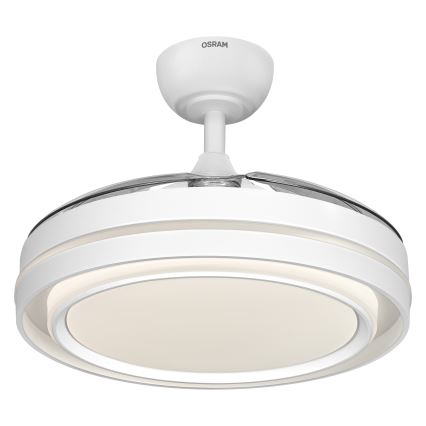 Osram - LED димируемо таванно осветително тяло с вентилатор PONIENTE LED/36W/230V 3000/4000/6500K + дистанционно управление
