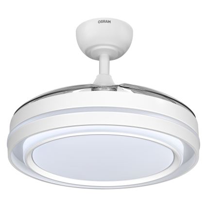 Osram - LED димируемо таванно осветително тяло с вентилатор PONIENTE LED/36W/230V 3000/4000/6500K + дистанционно управление
