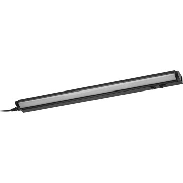 Osram - LED димируемо осветително тяло за монтаж под шкаф LINEAR TURN LED/10W/230V 3000/4000/6500K 55 cm черно