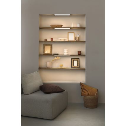 Osram - LED осветително тяло за монтаж под шкаф с регулируема яркост и сензор за движение UNDERCABINET LED/7,5W/230V 3000/4000/6500K 20x30 cm бяло