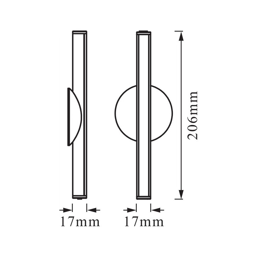 Osram - димируема презареждаема ориентираща LED лампа LEDSTIXX LED/2W/5V CRI 90 IP44 бяла