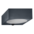 Osram - LED димируемо соларно стеннo осветително тяло със сензор ENDURA STYLE LED/10,7W/4,2V 2000 mAh IP65 антрацит