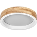 Osram - LED димируемо таванно осветително тяло MARIANO LED/16W/230V Ø 31 см дъб/бяло