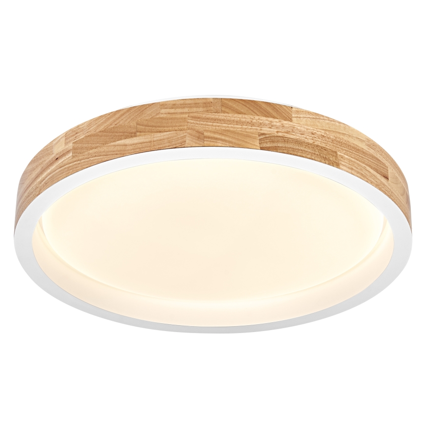 Osram - димируемо таванно осветително тяло MARIANO LED/24W/230V Ø 41 cm дъб/бял