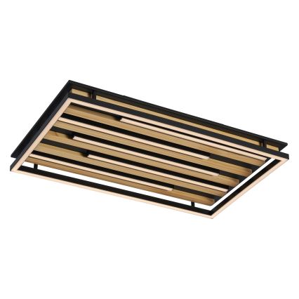 Osram - LED димируемо таванно осветително тяло ORBIS ACOUSTIC LED/30W/230V 51x31 cm в цвят бор
