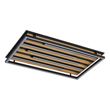 Osram - LED димируемо таванно осветително тяло ORBIS ACOUSTIC LED/30W/230V 51x31 cm в цвят бор