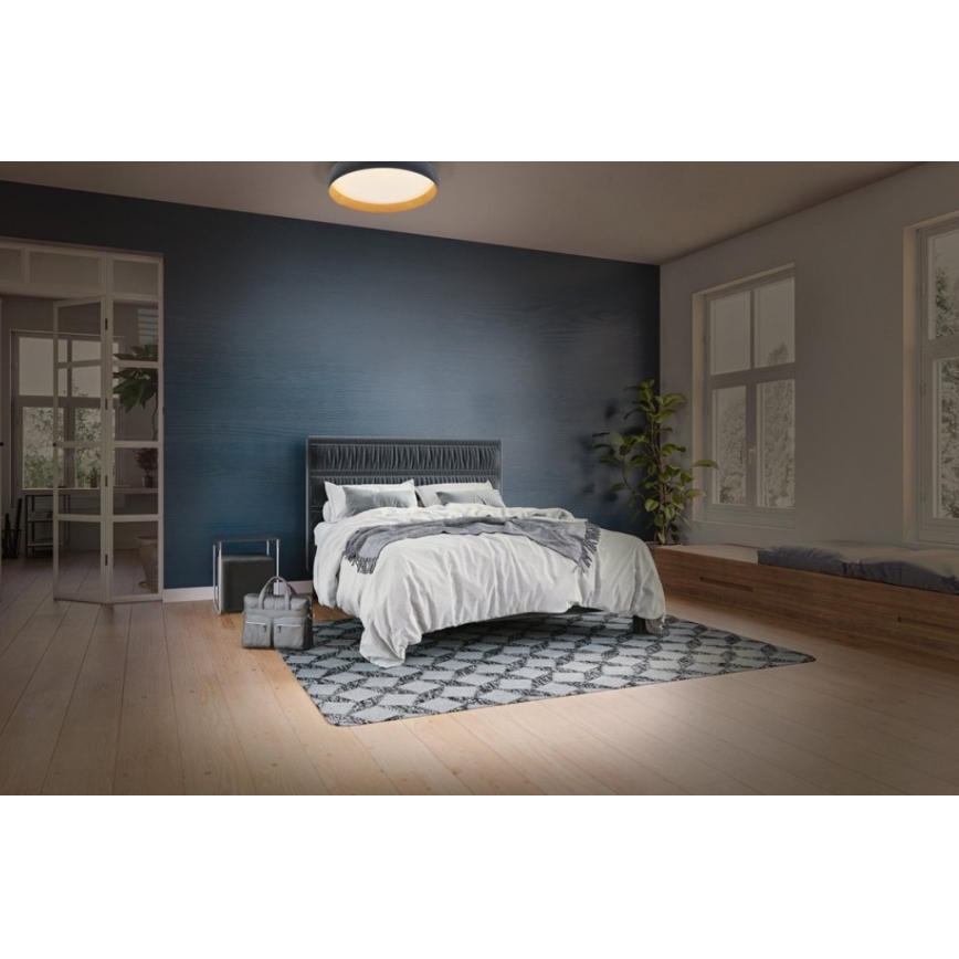 Osram - Димируема LED таванна лампа ORBIS LIVIA LED/16W/230V диаметър 30 см антрацит/кафяв