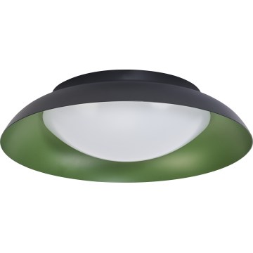 Osram - LED димируемо таванно осветително тяло ORBIS PLATE LED/19W/230V Ø31 см зелен/черен