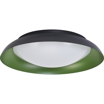 Osram - LED димируемо таванно осветително тяло ORBIS PLATE LED/35W/230V Ø 43 см зелено/черно