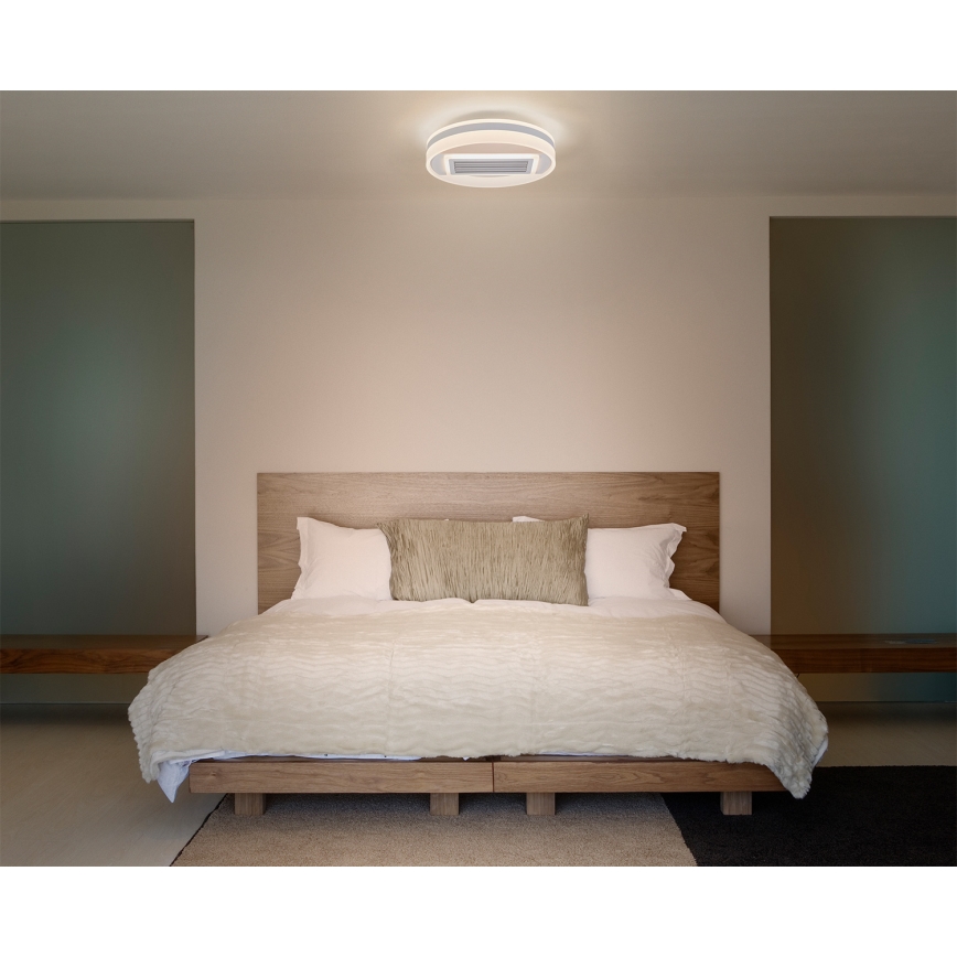 Osram - LED димируемо таванно осветително тяло с вентилатор CEILING FAN LED/55W/230V 3000-6500K бяло + дистанционно управление
