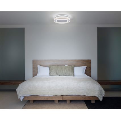 Osram - LED димируемо таванно осветително тяло с вентилатор CEILING FAN LED/55W/230V 3000-6500K бяло + дистанционно управление