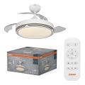 Osram - LED димируемо таванно осветително тяло с вентилатор LEVECHE LED/36W/230V 3000/4000/6500K + дистанционно управление