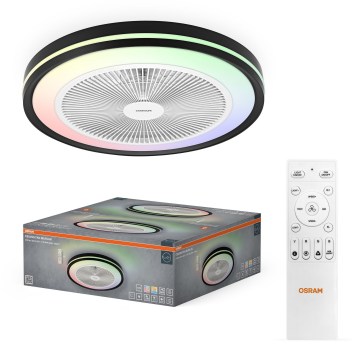 Osram - LED димируемо таванно осветително тяло с вентилатор MURLAN LED/26W/230V 3000-6500K + дистанционно управление